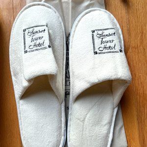 Sunset Tower Hotel Slippers